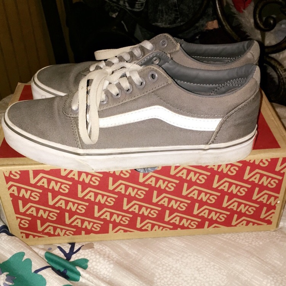 Grey vans